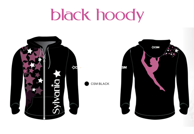Sylvania Physie Club Uniform Black Hoody
